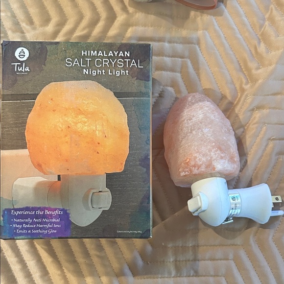 Tula Other - Himalayan Salt Crystal Night Light